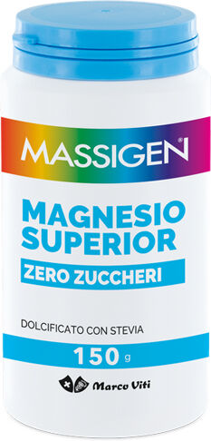 Marco viti farmaceutici spa MASSIGEN MAGNESIO SUPERIOR ZERO ZUCCHERI 150G