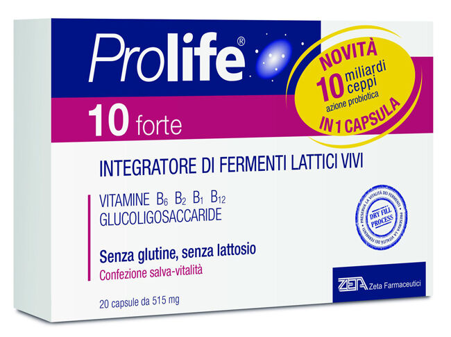 Zeta farmaceutici spa ZETA FARMACEUTICI PROLIFE 10 FORTE 20 CAPSULE