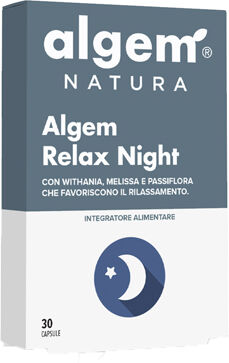 ALGEM NATURA Srl ALGEM RELAX NIGHT 30 Capsule