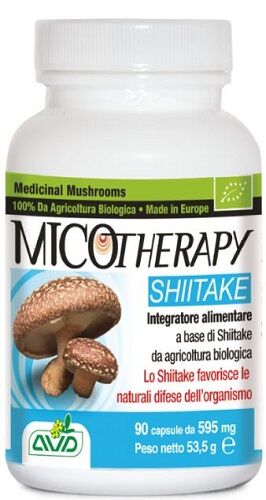 A.V.D. REFORM srl MICOTHERAPY SHIITAKE INTEGRATORE ALIMENTARE 90 CAPSULE