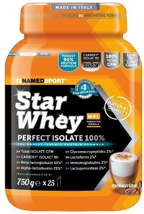 Namedsport srl STAR WHEY ISOLATE Mokaccino Cream - 750g