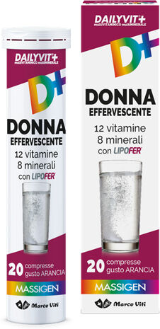 Marco viti farmaceutici spa DAILYVIT+ DONNA EFFERVESCENTE 20 Compresse