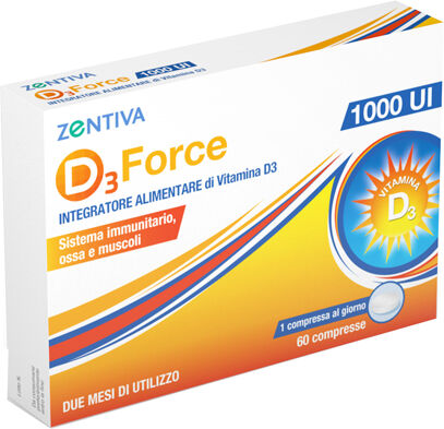 ZENTIVA ITALIA Srl D3 FORCE 60 Cpr 1000UI ZTV