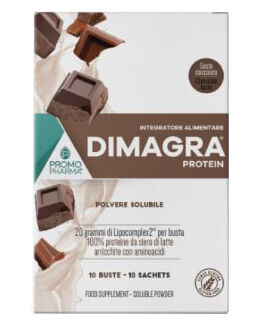 PROMOPHARMA SpA DIMAGRA PROT.Cacao 10 Bust.