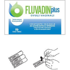 Farma-derma Srl Fluvadin Plus 10 Ovuli Vag.