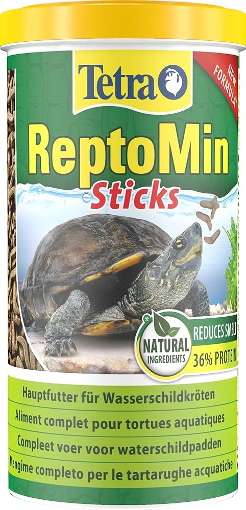 Tetra ReptoMin Sticks Alimento di Base per Tartarughe Acquatiche Adulte