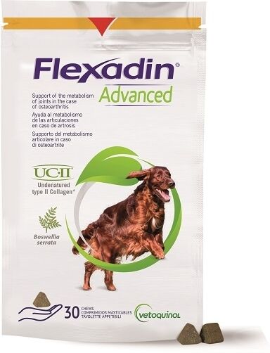 VETOQUINOL ITALIA Srl VETOQUINOL FLEXADIN Advanced Cani 30 Tavolette