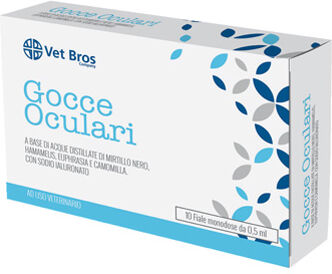 VET BROS COMPANY Srl VET BROS Gocce Oculari 10 Flaconcini monodose da 5ml