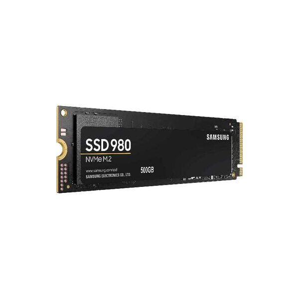 samsung hard disk ssd 500gb 980 m.2 (mz-v8v500bw) nvme
