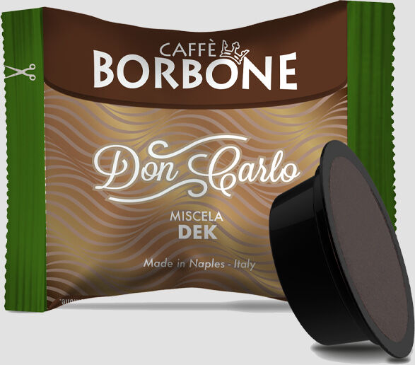 Caffè Borbone 100 Capsule compatibili Lavazza A Modo Mio DEK