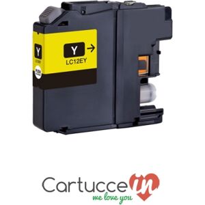 CartucceIn Cartuccia compatibile Brother LC-12EY giallo