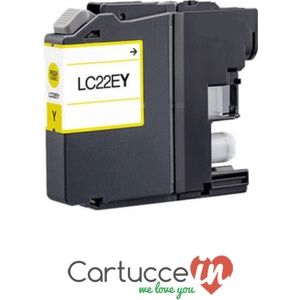 CartucceIn Cartuccia compatibile Brother LC-22EY giallo