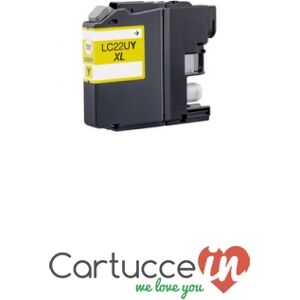 CartucceIn Cartuccia compatibile Brother LC-22UY giallo ad alta capacità