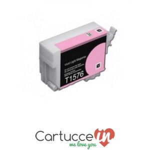 CartucceIn Cartuccia compatibile Epson C13T15764010 / T1576 Tartaruga magenta chiaro