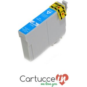 Cartuccein Cartuccia Ciano Compatibile Epson Per Stampante Epson Expression Home Xp-332