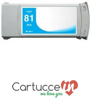 CartucceIn Cartuccia ciano Compatibile Hp per Stampante HP DESIGNJET 5500PS UV 42 INCH