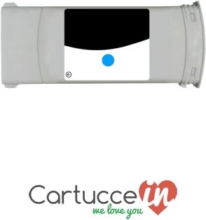 CartucceIn Cartuccia ciano Compatibile Hp per Stampante HP DESIGNJET 5500PS UV 42 INCH