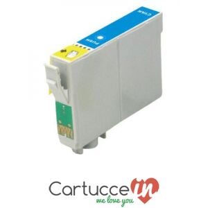 CartucceIn Cartuccia compatibile Epson T0802 Serie Colibri ciano