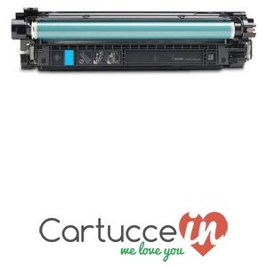 CartucceIn Cartuccia toner ciano Compatibile Hp per Stampante HP COLOR LASERJET ENTERPRISE MFP M578DN