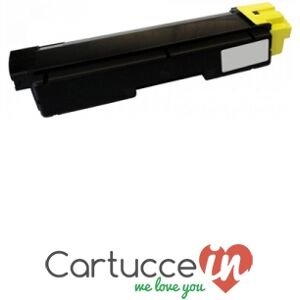 CartucceIn Cartuccia toner giallo Compatibile Kyocera-Mita per Stampante KYOCERA-MITA FS-C2026