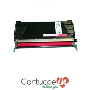 CartucceIn Cartuccia toner magenta Compatibile Lexmark per Stampante LEXMARK OPTRA C534DN
