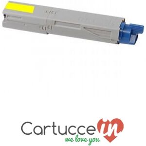 CartucceIn Cartuccia toner giallo Compatibile Oki per Stampante OKI C3450N