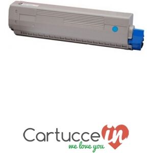 CartucceIn Cartuccia toner ciano Compatibile Oki per Stampante OKI C831DM