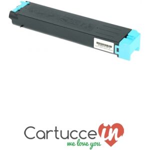 CartucceIn Cartuccia Toner compatibile Sharp MX-C38GTC ciano