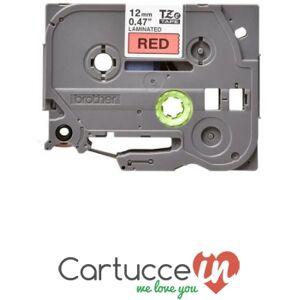 CartucceIn Cartuccia toner nero su rosso Compatibile Brother per Stampante BROTHER PT-H105