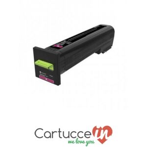 CartucceIn Cartuccia toner magenta Compatibile Lexmark per Stampante LEXMARK CX820DE