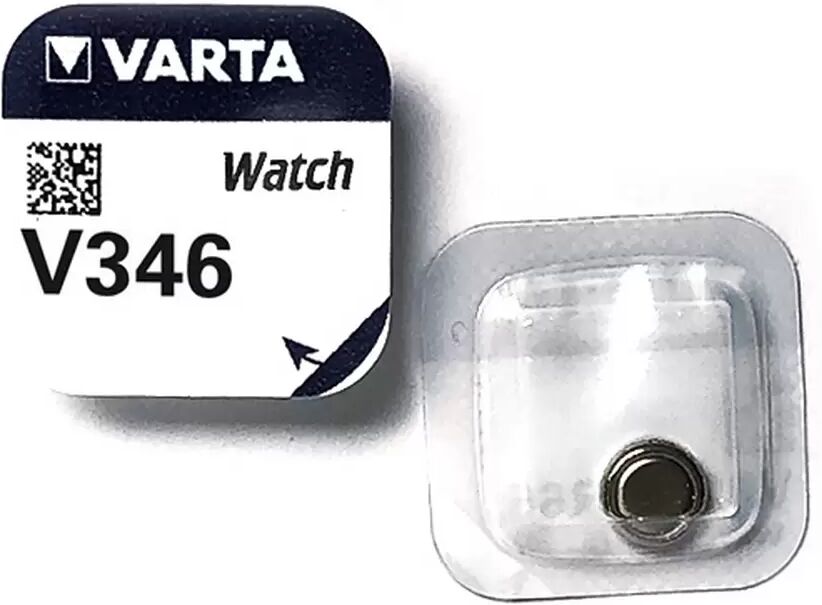 Batteria bottone Varta 1,55V V346 Ossido d&#8217;Argento confezione da 1 pila