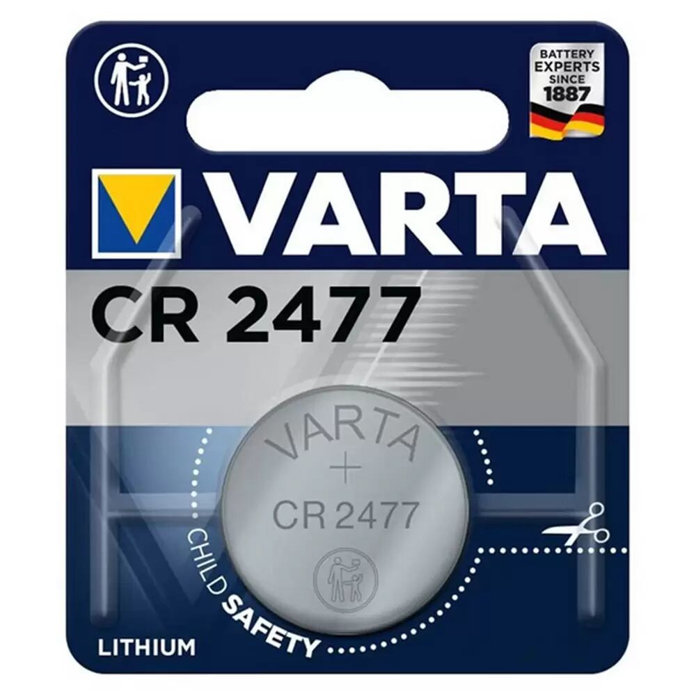 Batteria bottone Varta 3V CR2477 Litio confezione da 1 pila