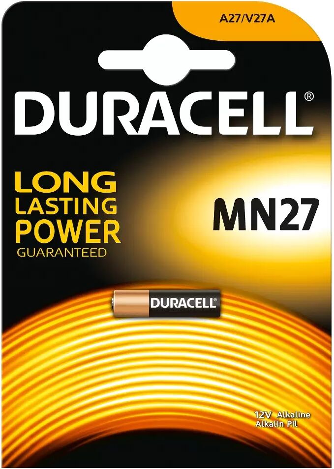 Batteria Duracell 12V MN27 Alcalina confezione da 1 pila