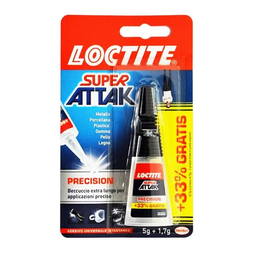 Colla Super Attak Loctite liquida Precision 5 + 1,7gr