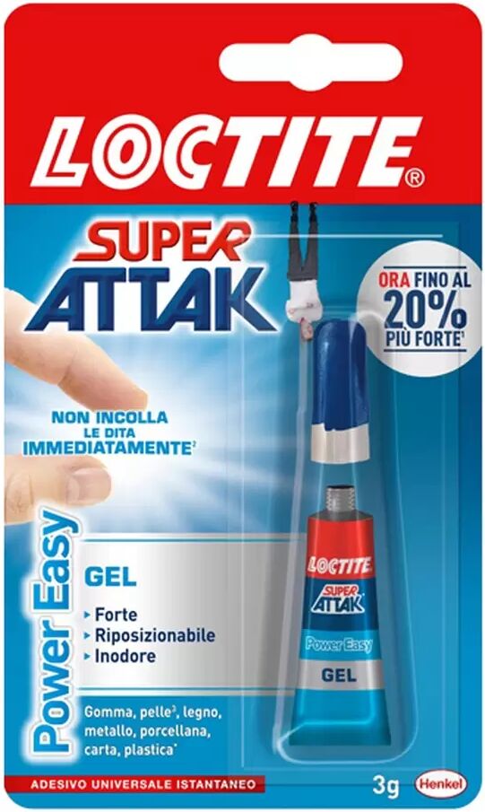 Colla Super Attak Loctite Power Easy Gel 3gr