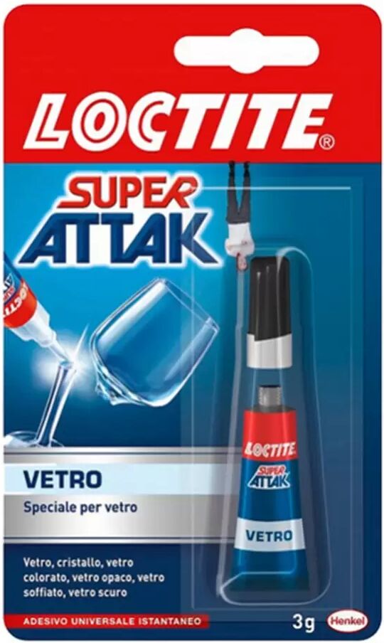 Colla Super Attak Loctite Vetro 3gr