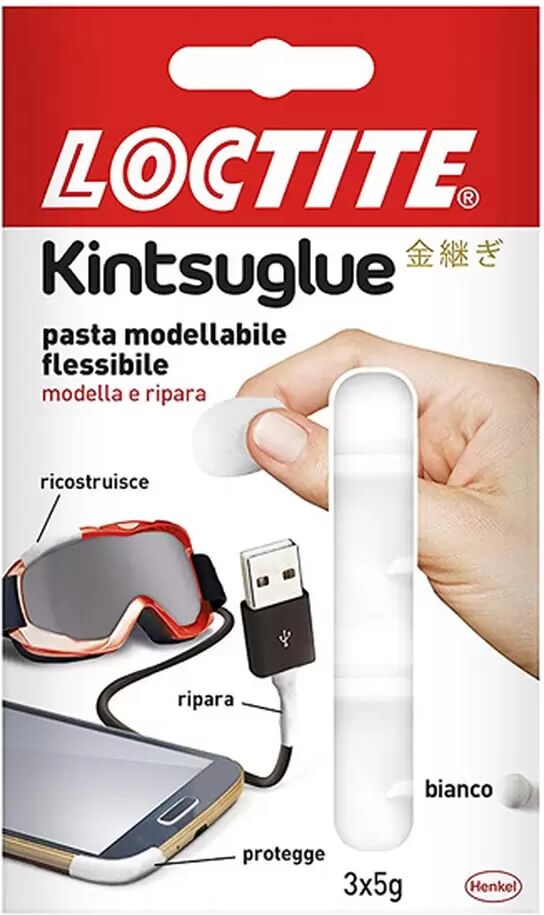 Pasta modellabile Kintsuglue Loctite 3 x 5gr