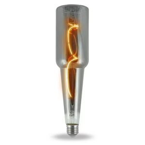 Lampadina Led Titanio Fumé a Filamento E27 B70 a Bottiglia 4W decorativa Bianco caldo 2200K Novaline