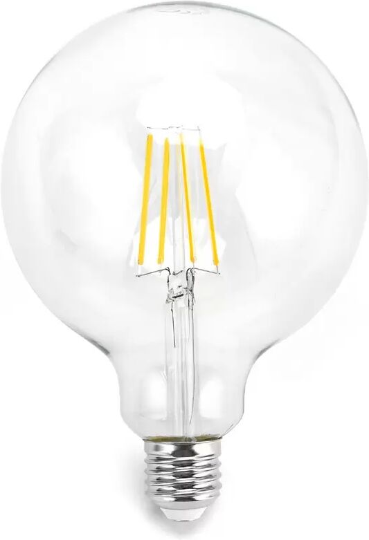 Lampadina Led a Filamento E27 G125 a globo 8W Bianco caldo 2700K Neos