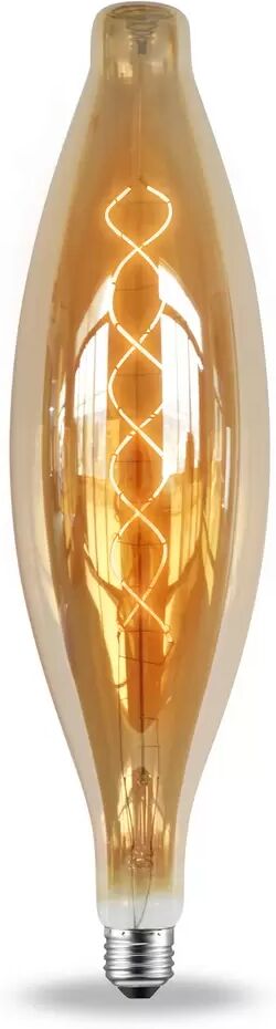 Lampadina Led Vintage a Filamento E27 Gold CT120 8W decorativa Bianco caldo 2200K Novaline