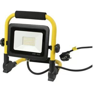 Faro Led da lavoro portatile 30W Nero e giallo IP65 Bianco neutro 4000K Novaline