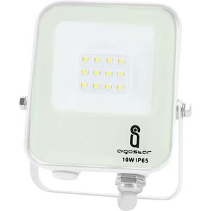 Faro proiettore Led 10W Bianco da esterno IP65 Bianco freddo 6500K Aigostar