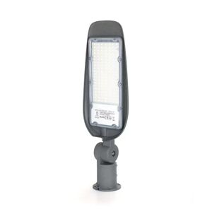 Lampione stradale Led 100W Grigio IP65 Bianco freddo 6500K Aigostar