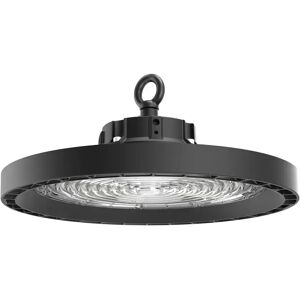 Campana Led industriale UFO Premium High Bay 200W Nera IP65 luce regolabile 209LM/W Novaline