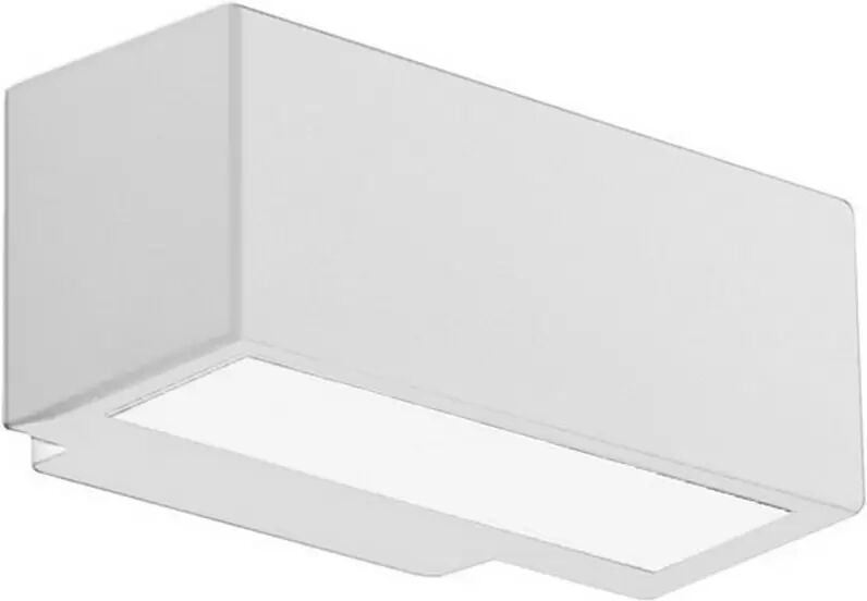 Applique da parete Palladio Bianco IP54 1 x E27 Novaline