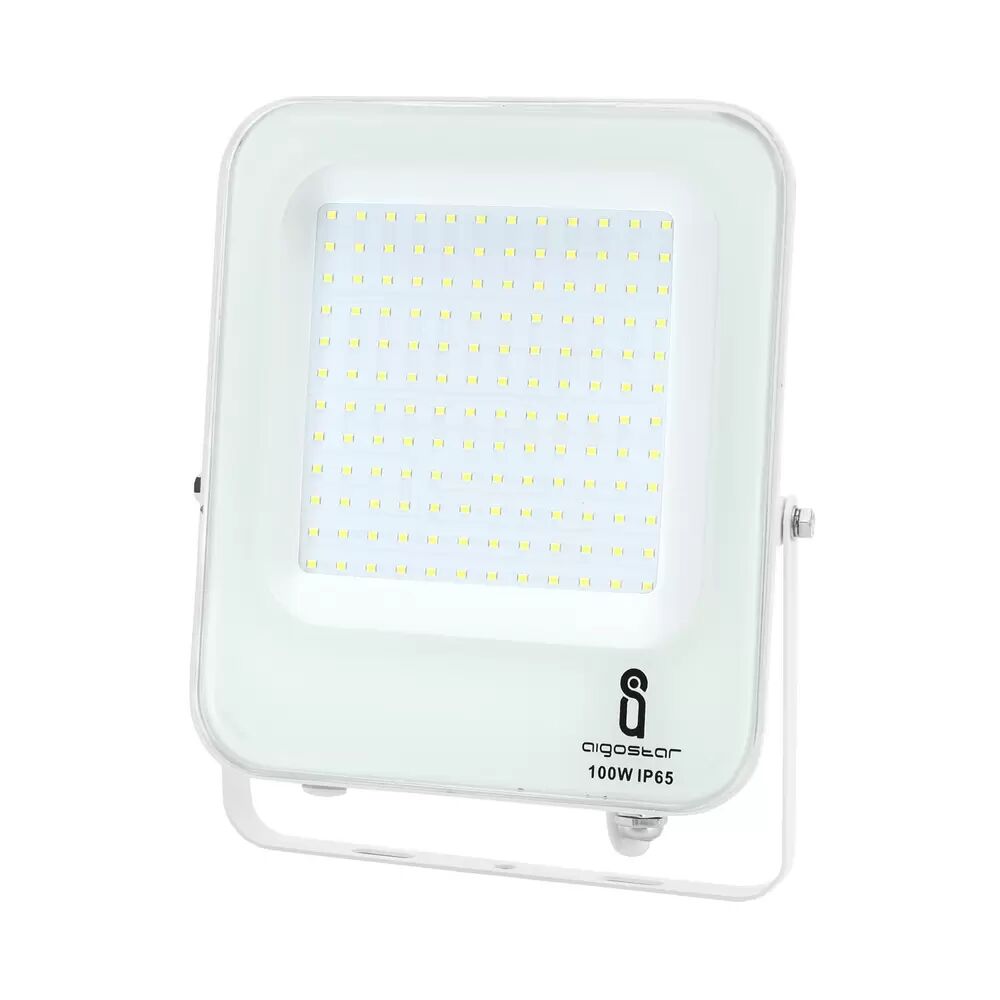 Faro proiettore Led 100W Bianco da esterno IP65 Bianco freddo 6500K Aigostar