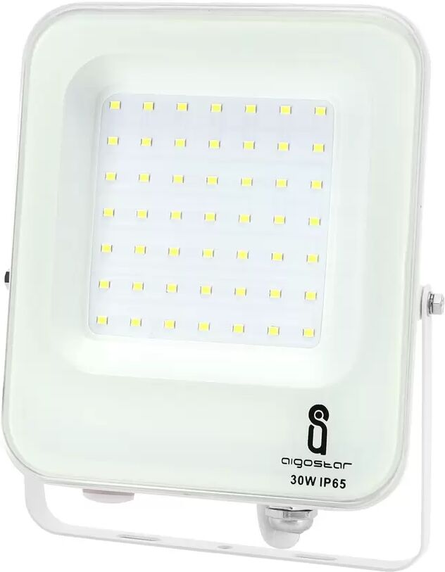 Faro proiettore Led 30W Bianco da esterno IP65 Bianco freddo 6500K Aigostar