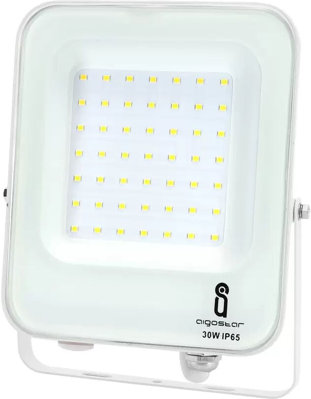 Faro proiettore Led 30W Bianco da esterno IP65 Bianco neutro 4000K Aigostar