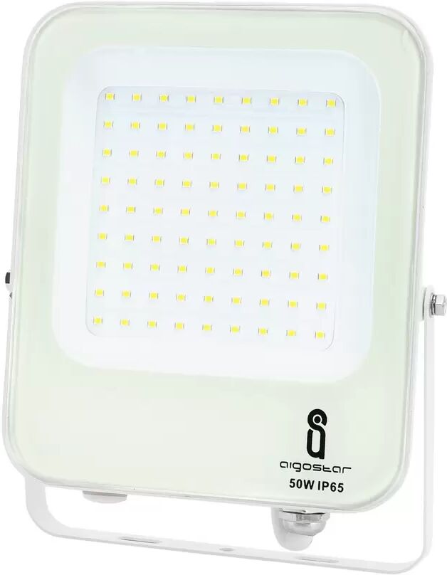 Faro proiettore Led 50W Bianco da esterno IP65 Bianco neutro 4000K Aigostar