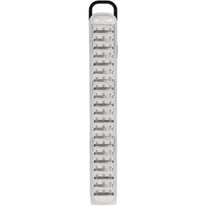 Lampada di emergenza Led portatile Bianca 63 Led ricaricabile Bianco freddo 6500K Wisdom